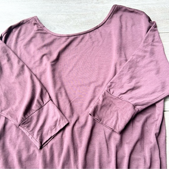 Aritzia Babaton Burgundy Open  Back Stretchy Jersey Dress - Picture 11 of 14